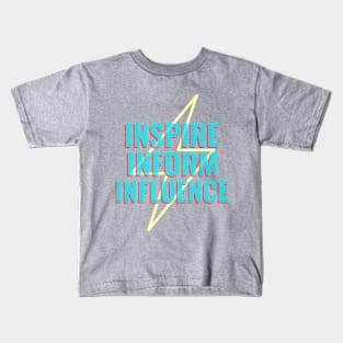 Bloggers ability to inspire and influence Kids T-Shirt